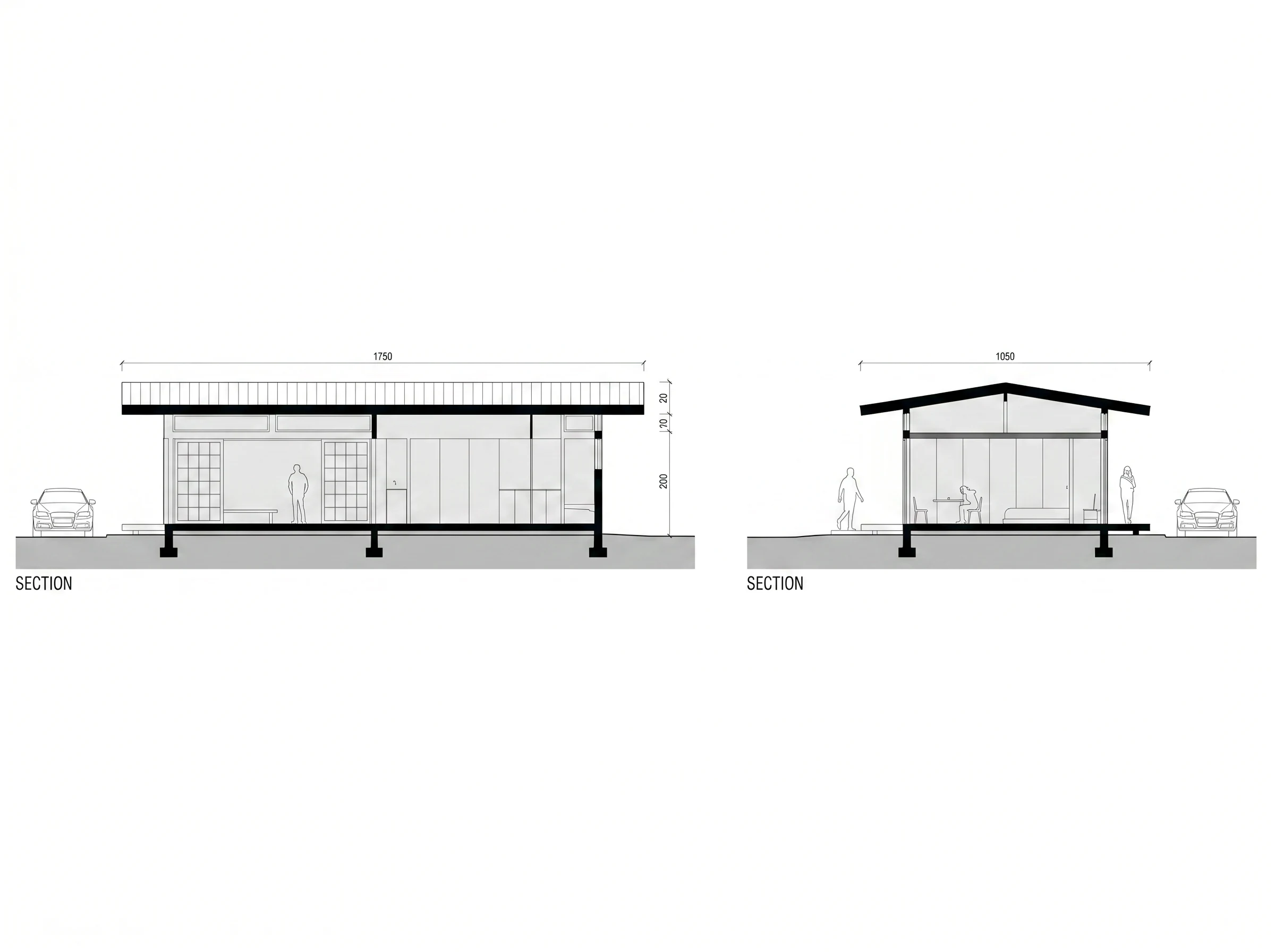 Detailed Architectural & Structural Cross Sections
